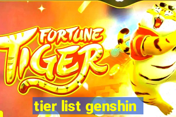 tier list genshin